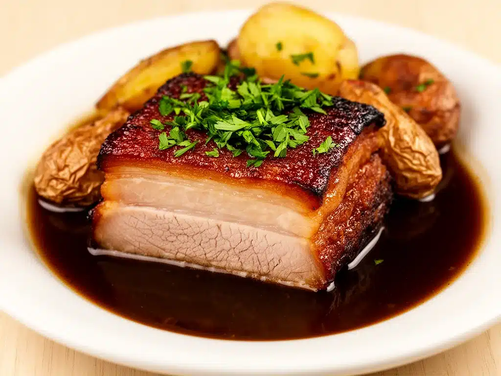 Bayerischer Schweinebraten - featured image