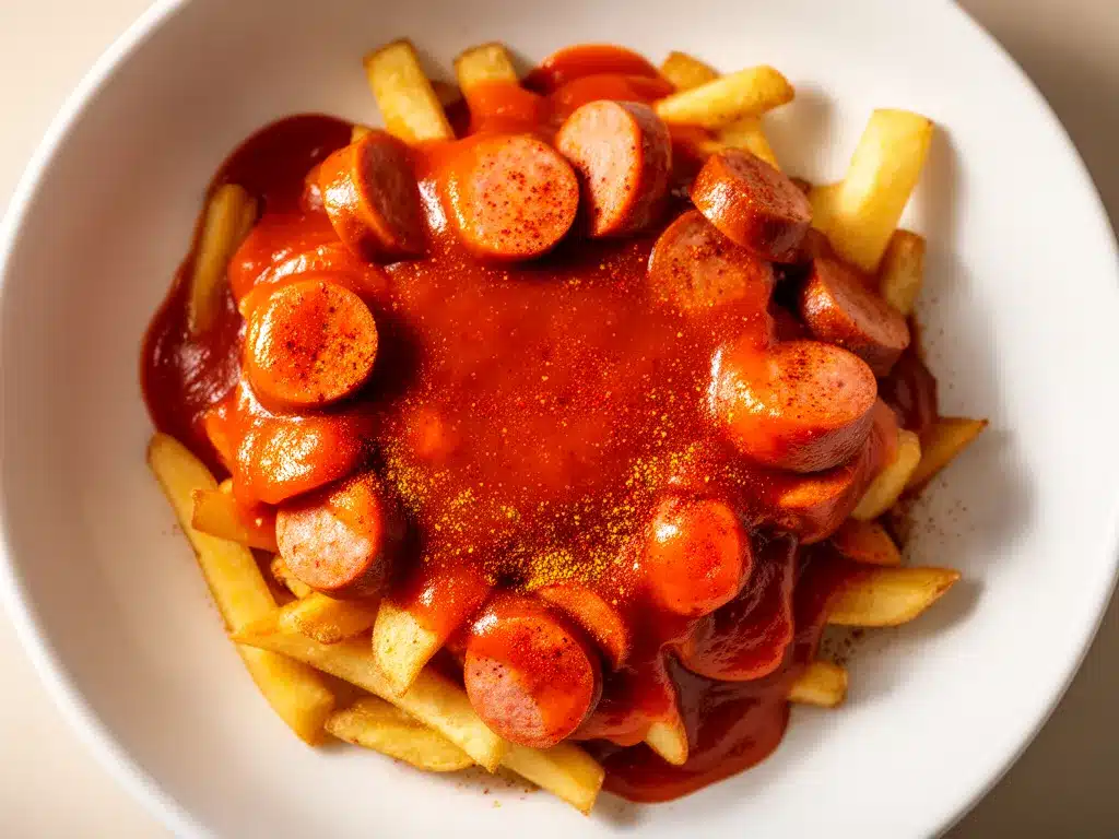 Berliner Currywurst: Das perfekte Rezept 4 Berliner Currywurst preparation steps