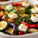 Blechgemüse mit Feta - featured image