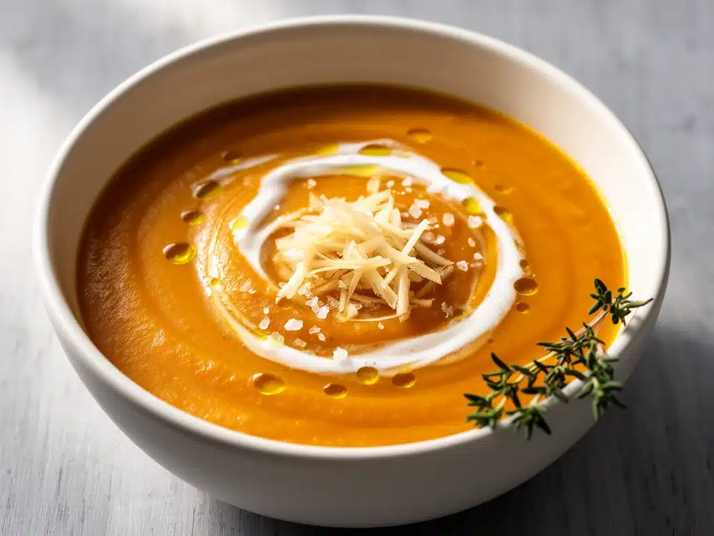 Cremige Kürbissuppe - featured image