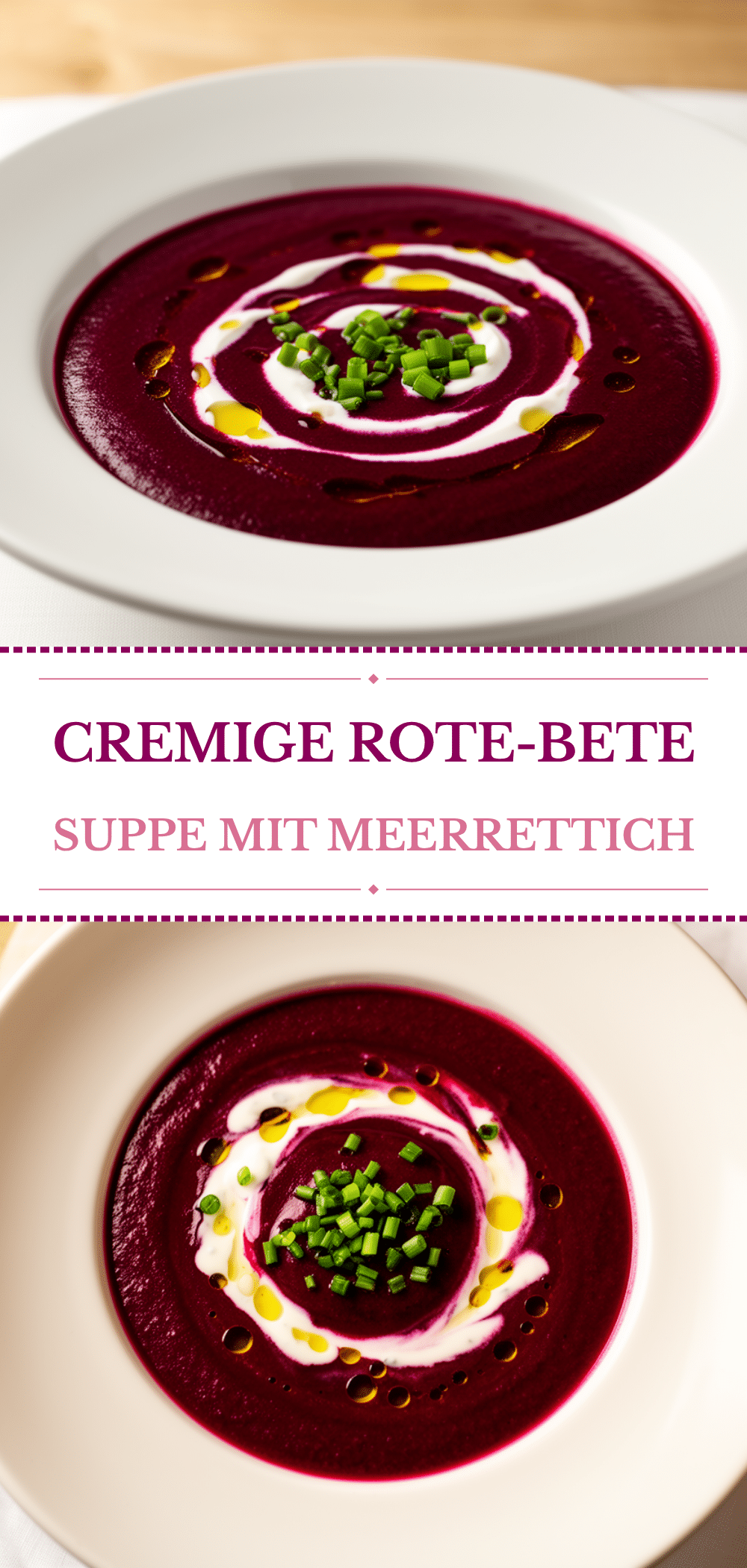 Cremige Rote-Bete-Suppe mit Meerrettich in 20 Min 5 Cremige Rote-Bete-Suppe mit Meerrettich recipe