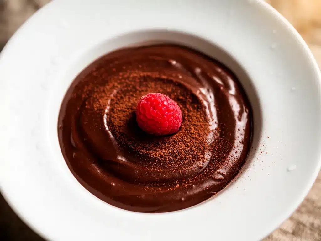 Cremiger Schokoladenpudding: In 10 Min perfekt 4 Cremiger Schokoladenpudding preparation steps