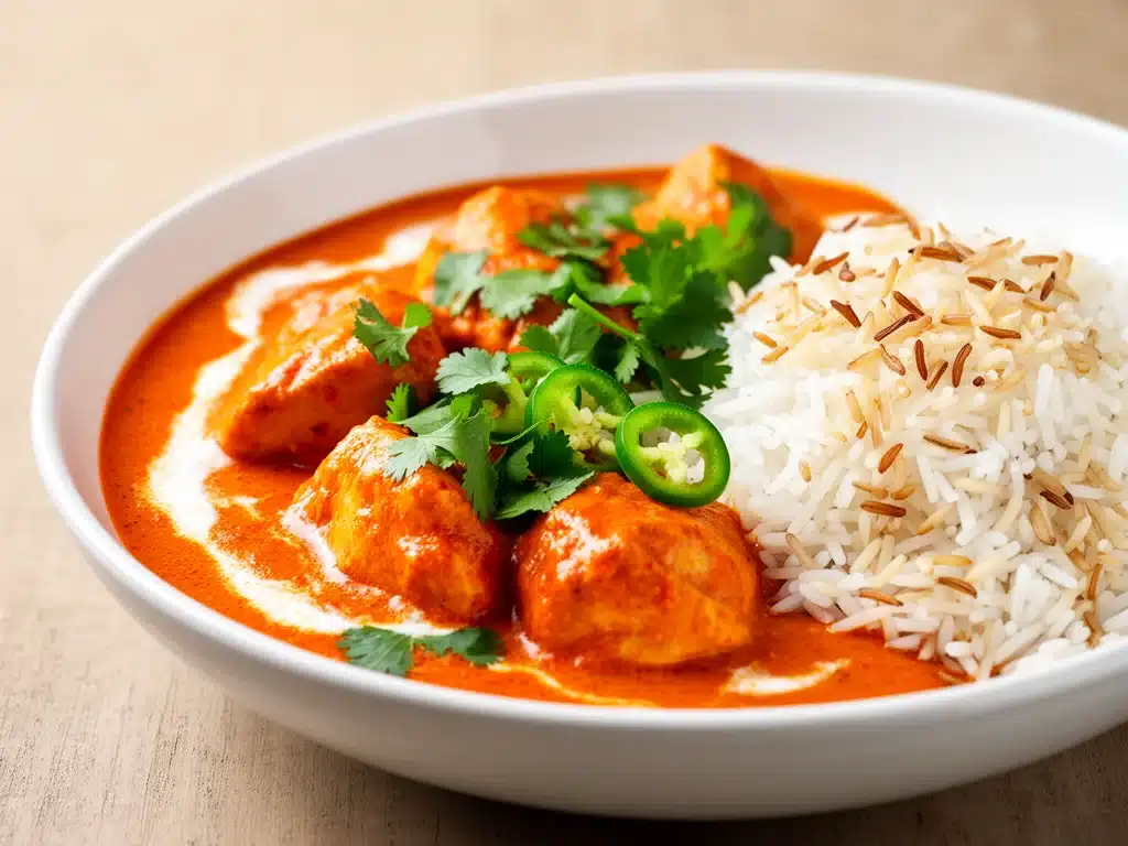 cremiges Butter Chicken Rezept in 30 Min - featured image