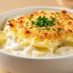 cremiges laktosefreies Kartoffelgratin - featured image