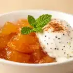 Cremiges Quitten-Kompott mit Vanille - featured image
