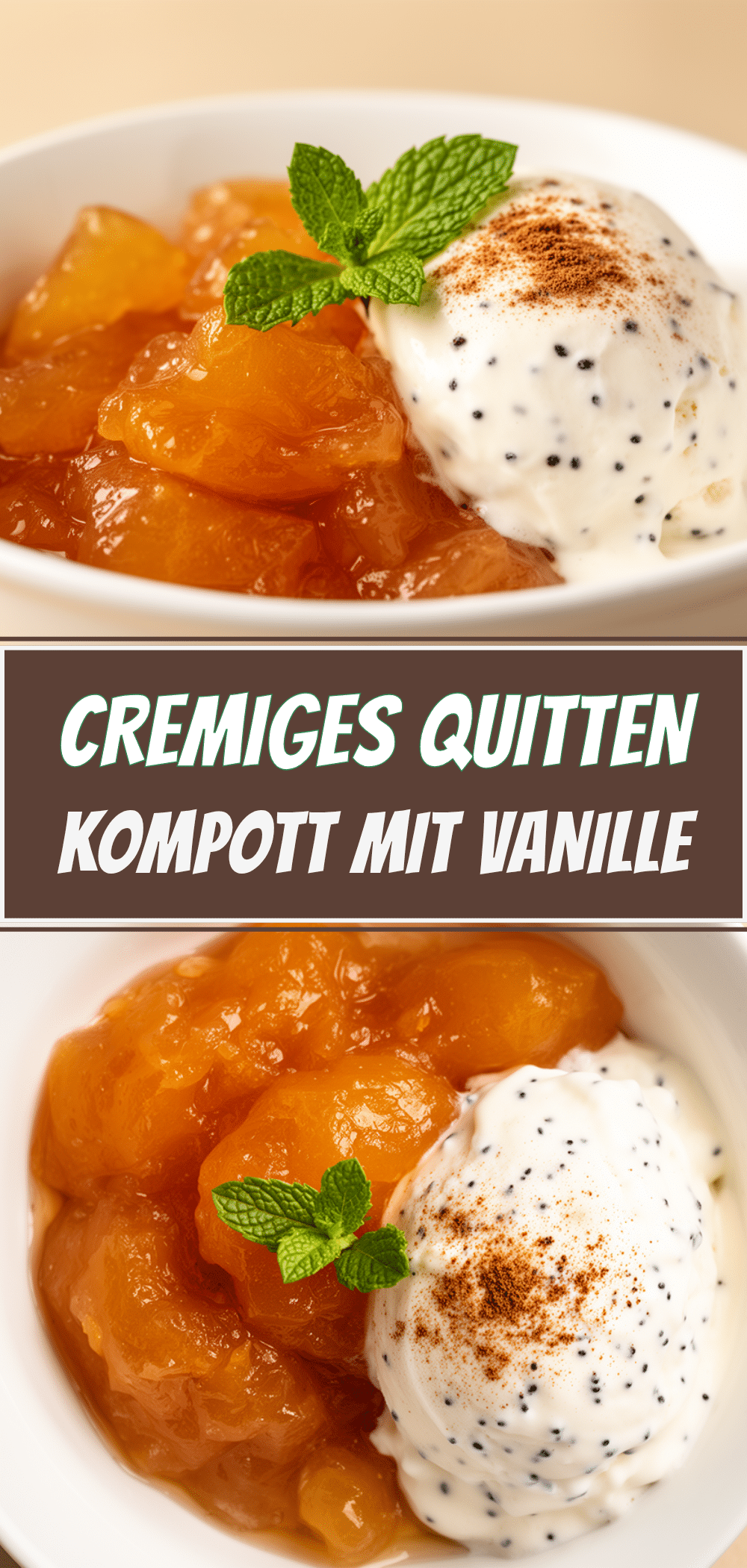 Cremiges Quitten-Kompott mit Vanille: Der perfekte Herbstgenuss 5 Cremiges Quitten-Kompott mit Vanille recipe