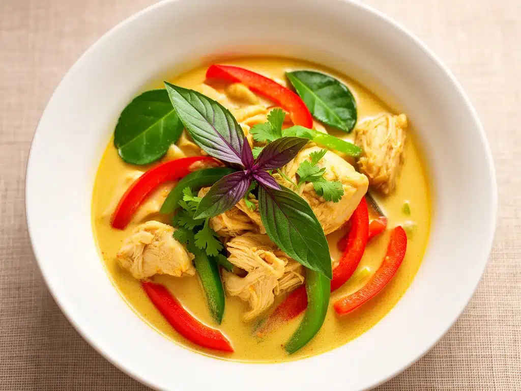 Cremiges Thai-Curry mit Hähnchen: 20 Min. Rezept 4 Cremiges Thai-Curry mit Hähnchen preparation steps
