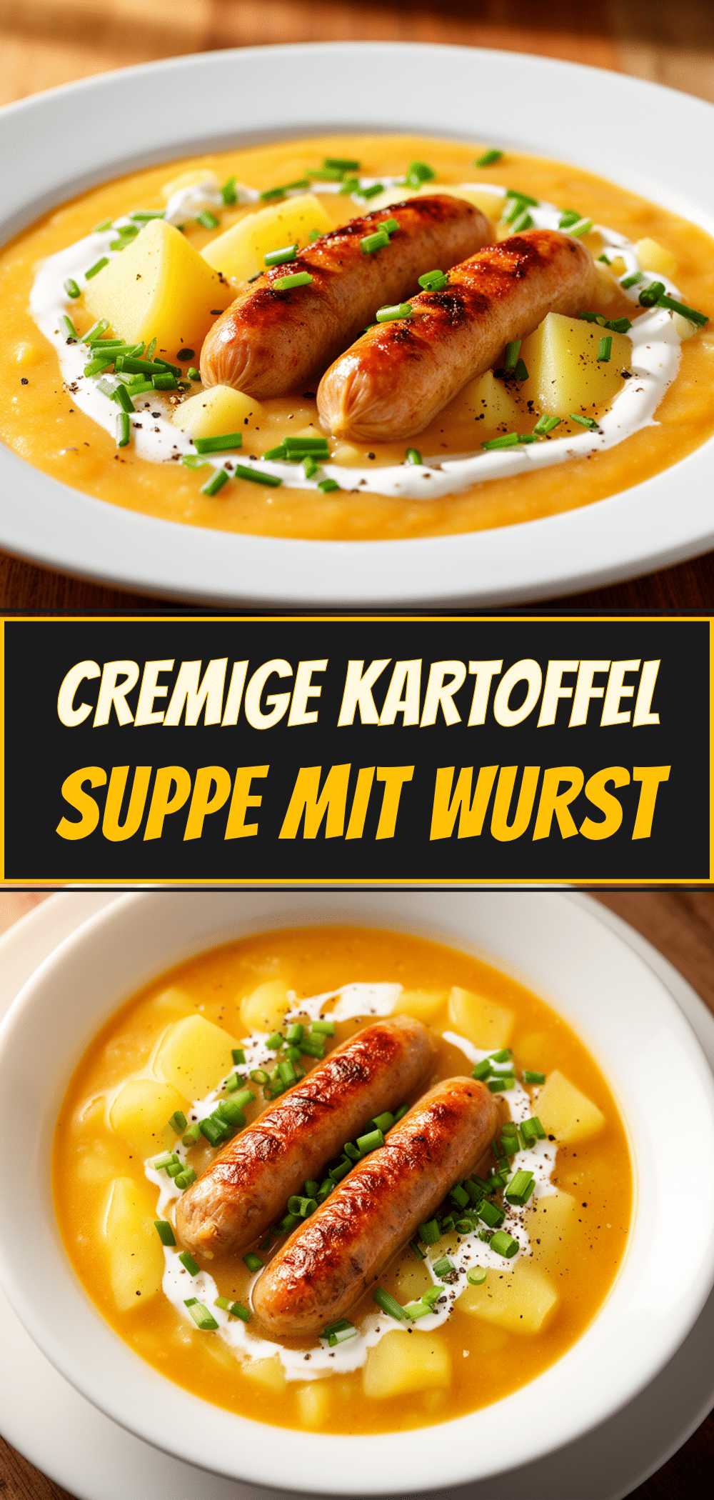 Einfache Kartoffelsuppe mit Würstchen: Perfekt in 20 Min 5 einfache Kartoffelsuppe mit Würstchen recipe