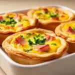 einfache Quiche in der Muffinform - featured image