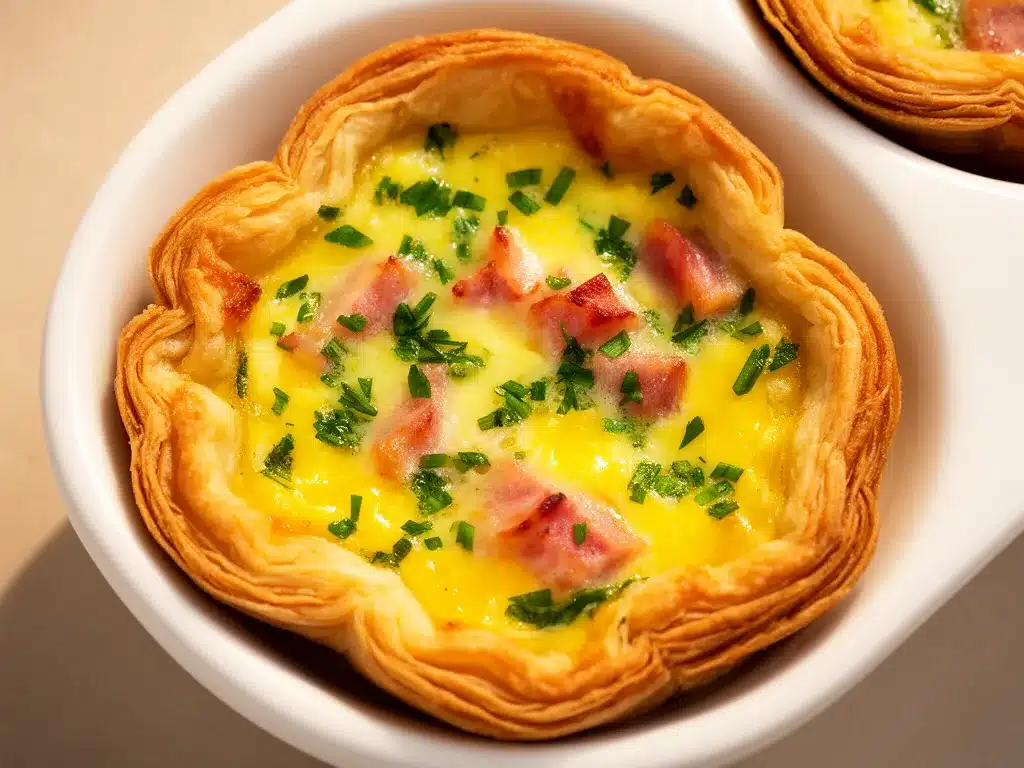 Einfache Quiche in der Muffinform in 30 Min 4 einfache Quiche in der Muffinform preparation steps