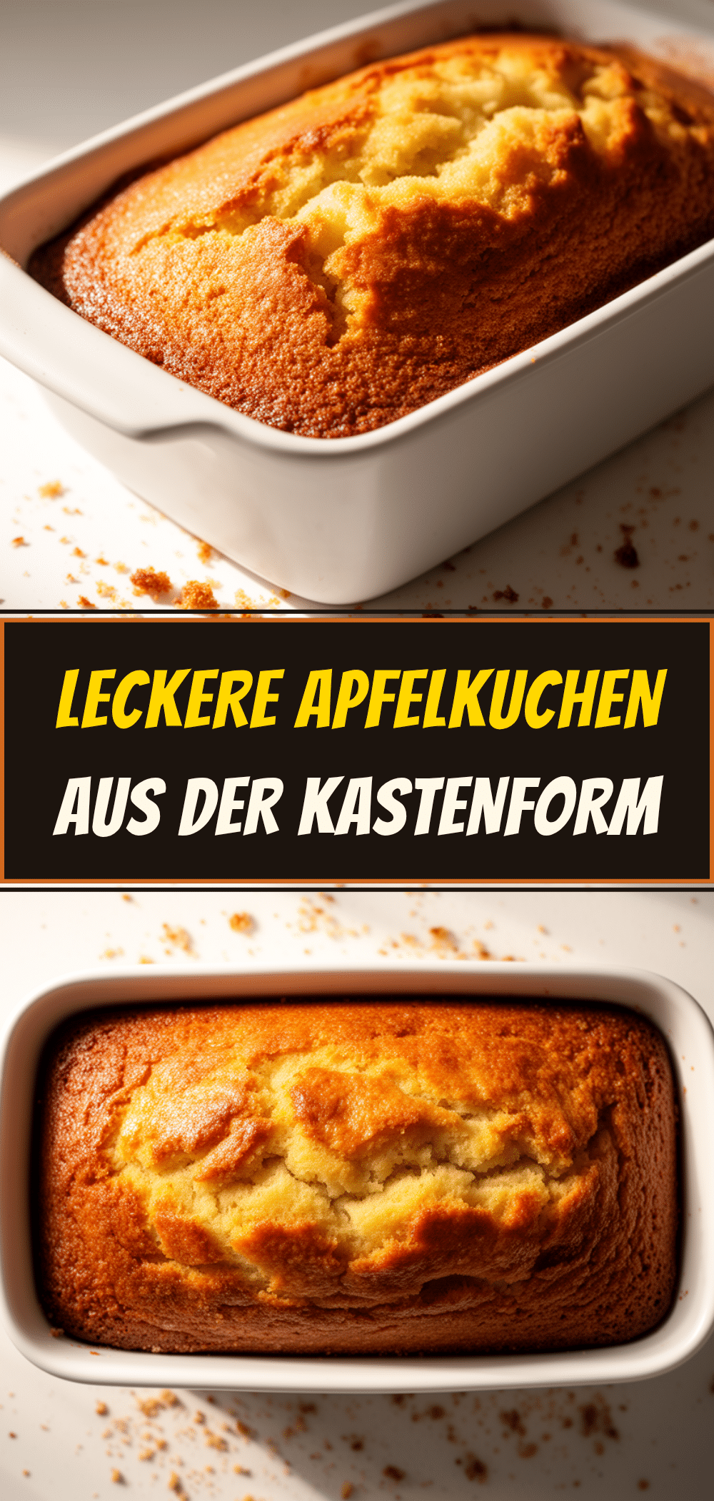 Einfacher Apfelkuchen in der Kastenform: 5 Schritte 5 einfacher Apfelkuchen in der Kastenform recipe