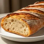 Einfaches Knuspriges Baguette Selbst Gebacken - featured image