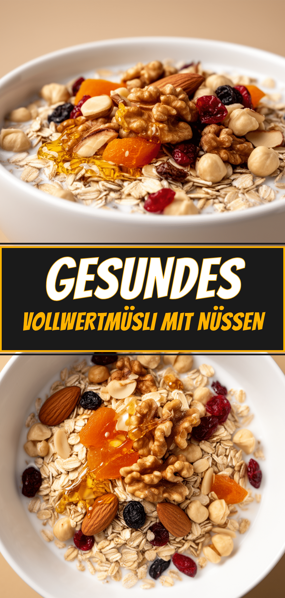 Gesundes Müsli mit Nüssen: 5 einfache Power-Frühstücksideen 5 Gesundes Müsli mit Nüssen recipe