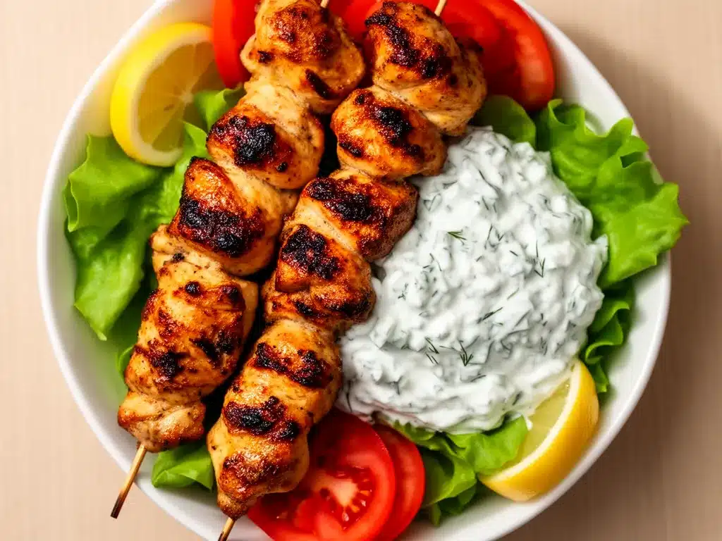 Griechisches Souvlaki: Saftiges Hähnchen in 20 Min 4 Griechisches Souvlaki preparation steps