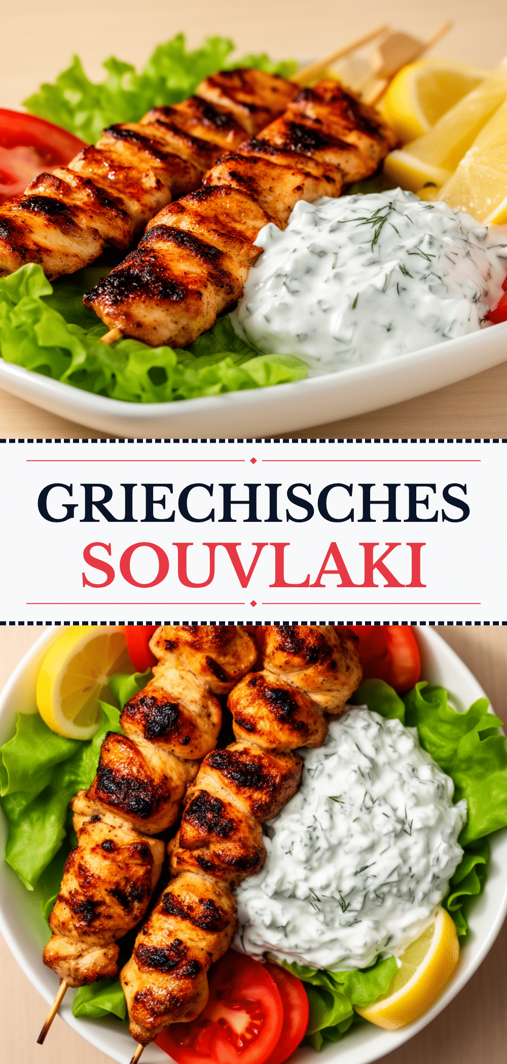 Griechisches Souvlaki: Saftiges Hähnchen in 20 Min 5 Griechisches Souvlaki recipe