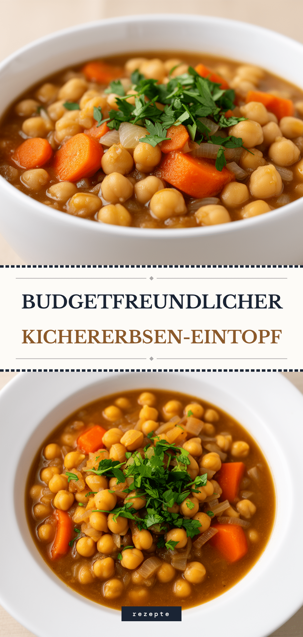 Günstiger Kichererbsen-Eintopf: 5 einfache Schritte 5 Günstiger Kichererbsen-Eintopf recipe