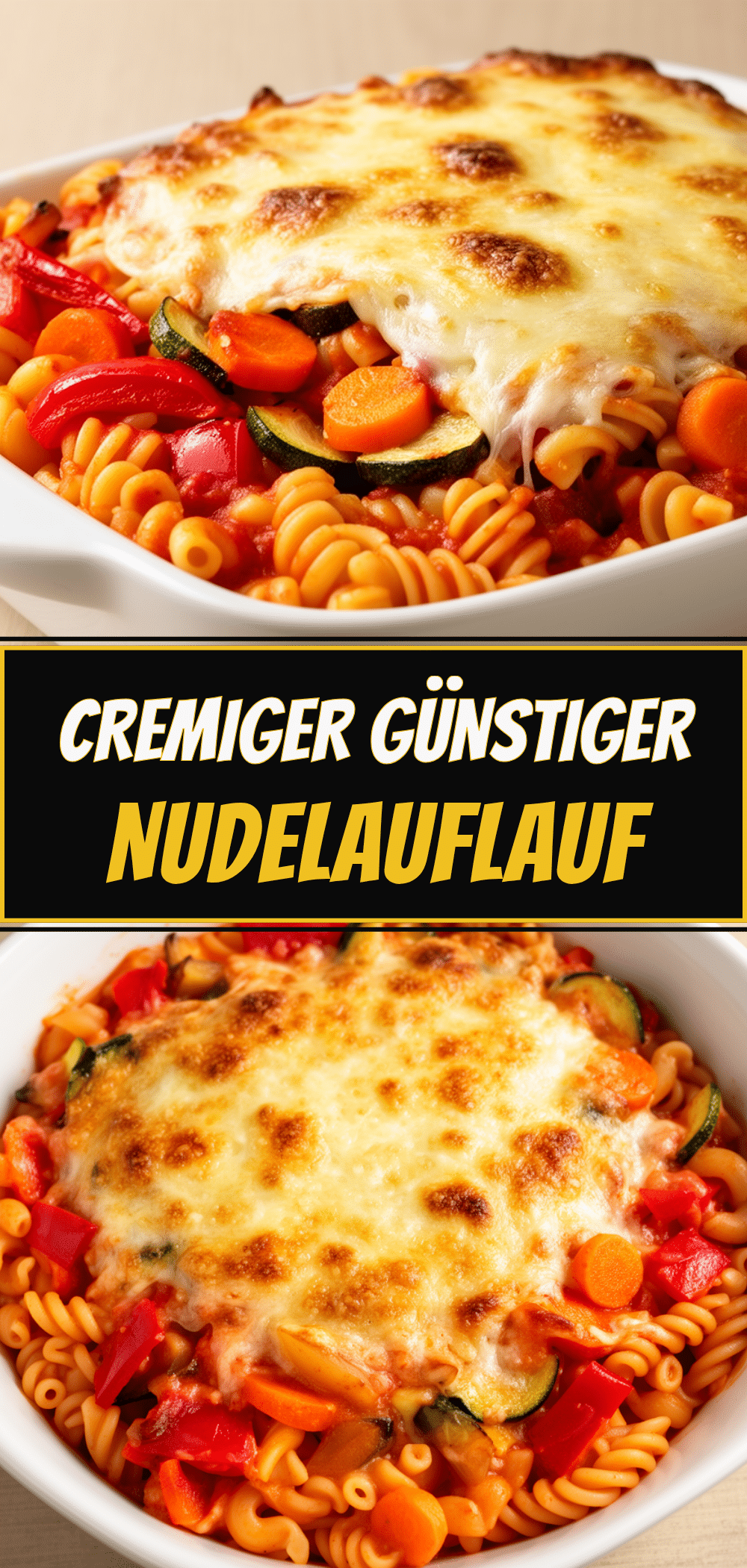 Günstiger Nudelauflauf mit Gemüse: 30 Min 5 günstiger Nudelauflauf mit Gemüse recipe