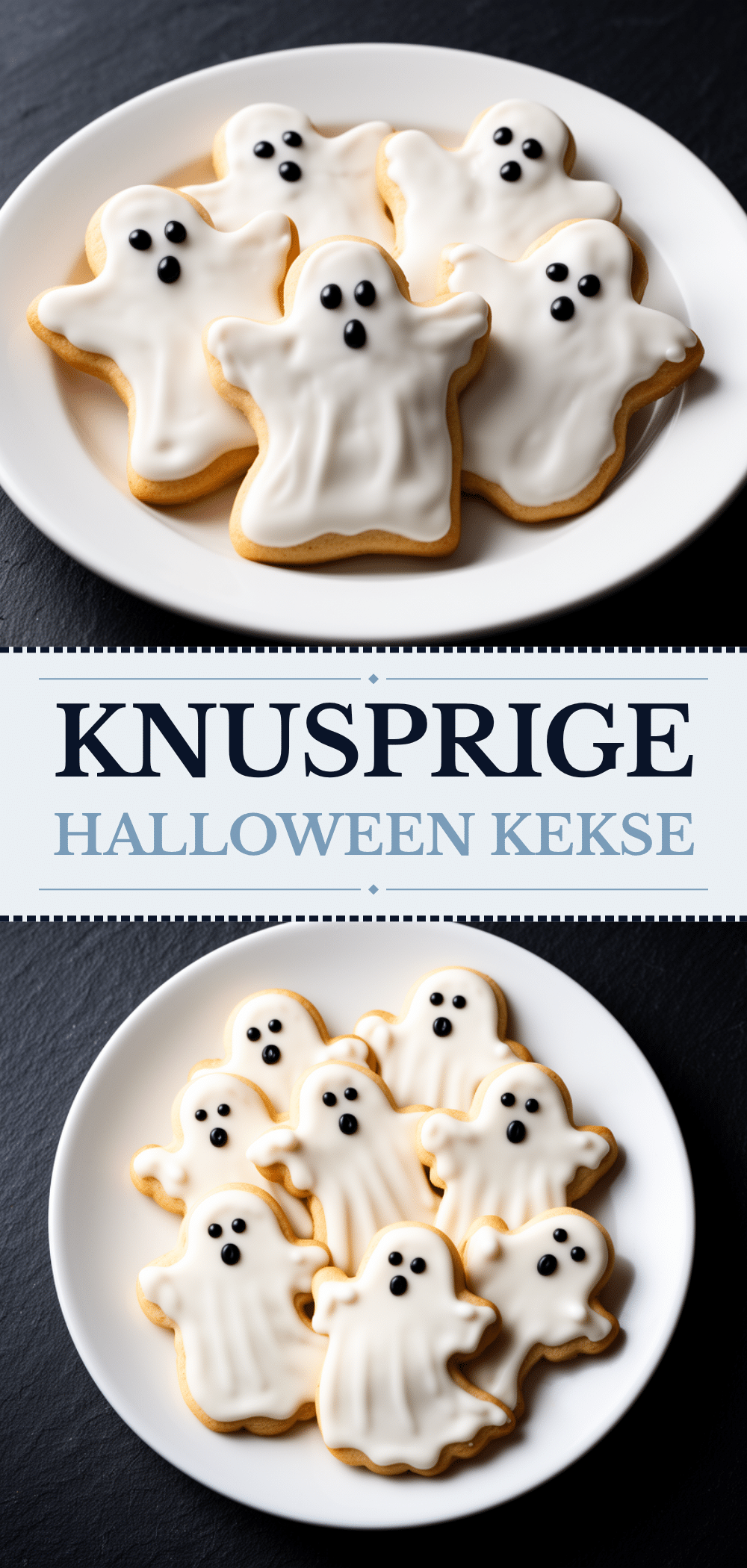Halloween Geisterkekse: 5 Einfache Spuk-Rezepte 5 Halloween Geisterkekse recipe