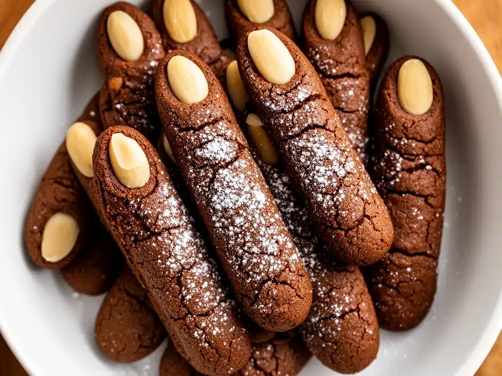 Halloween Hexenfinger-Kekse mit Mandeln: 5 einfache Rezepte 4 Halloween Hexenfinger-Kekse mit Mandeln preparation steps
