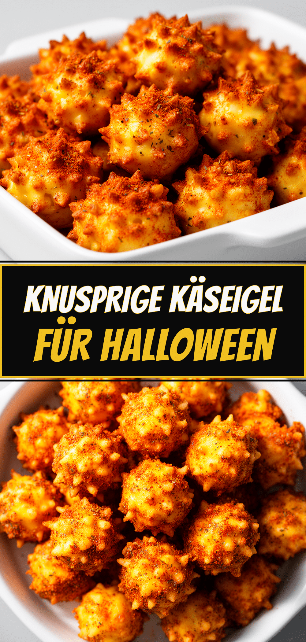 Halloween Käseigel: 5 Einfache Knusprige Buffet-Snacks 5 Halloween Käseigel recipe