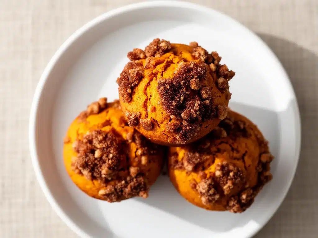Halloween Kürbis-Muffins mit Zimtstreuseln: 5 einfache Schritte 4 Halloween Kürbis-Muffins mit Zimtstreuseln preparation steps