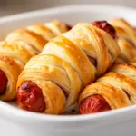 Halloween Mumien-Würstchen im Blätterteig - featured image