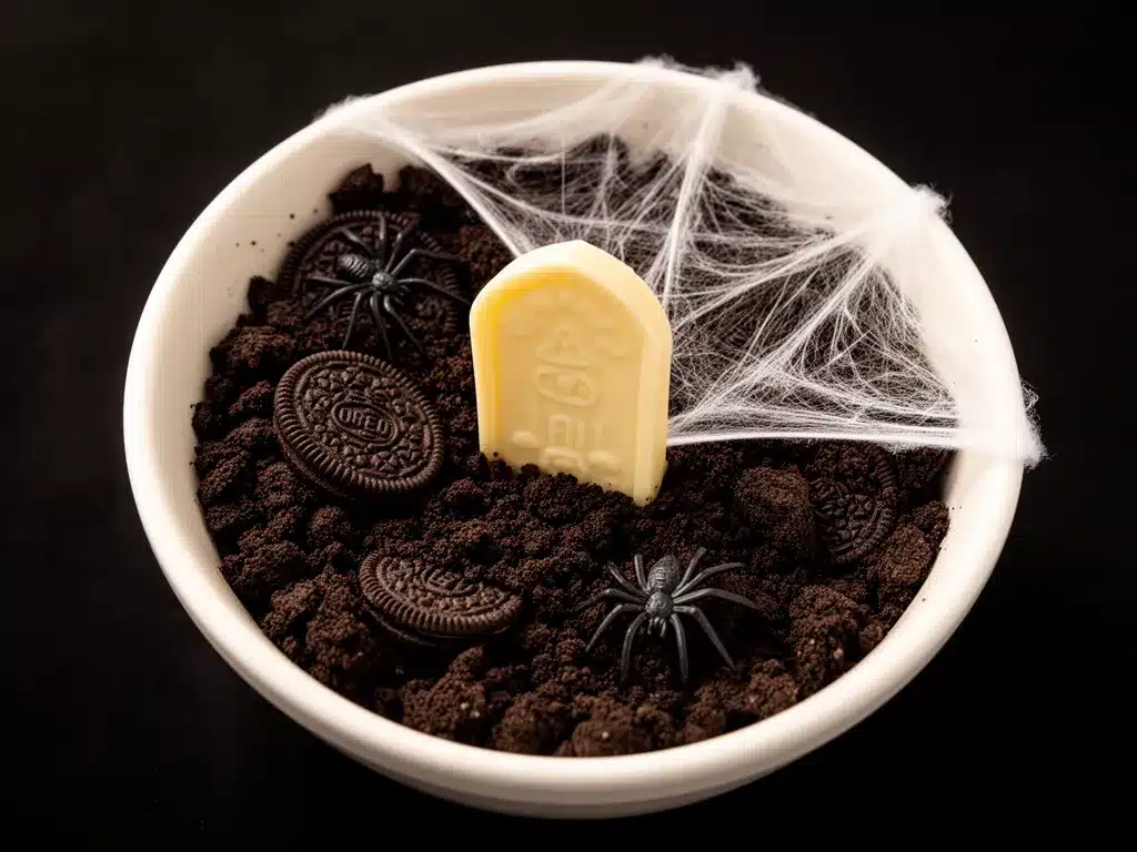 Halloween Oreo Friedhof: Das perfekte, cremige Halloween-Dessert 4 Halloween Oreo Friedhof preparation steps