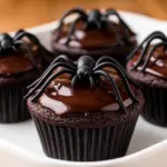 Halloween Spinnen-Cupcakes - featured image