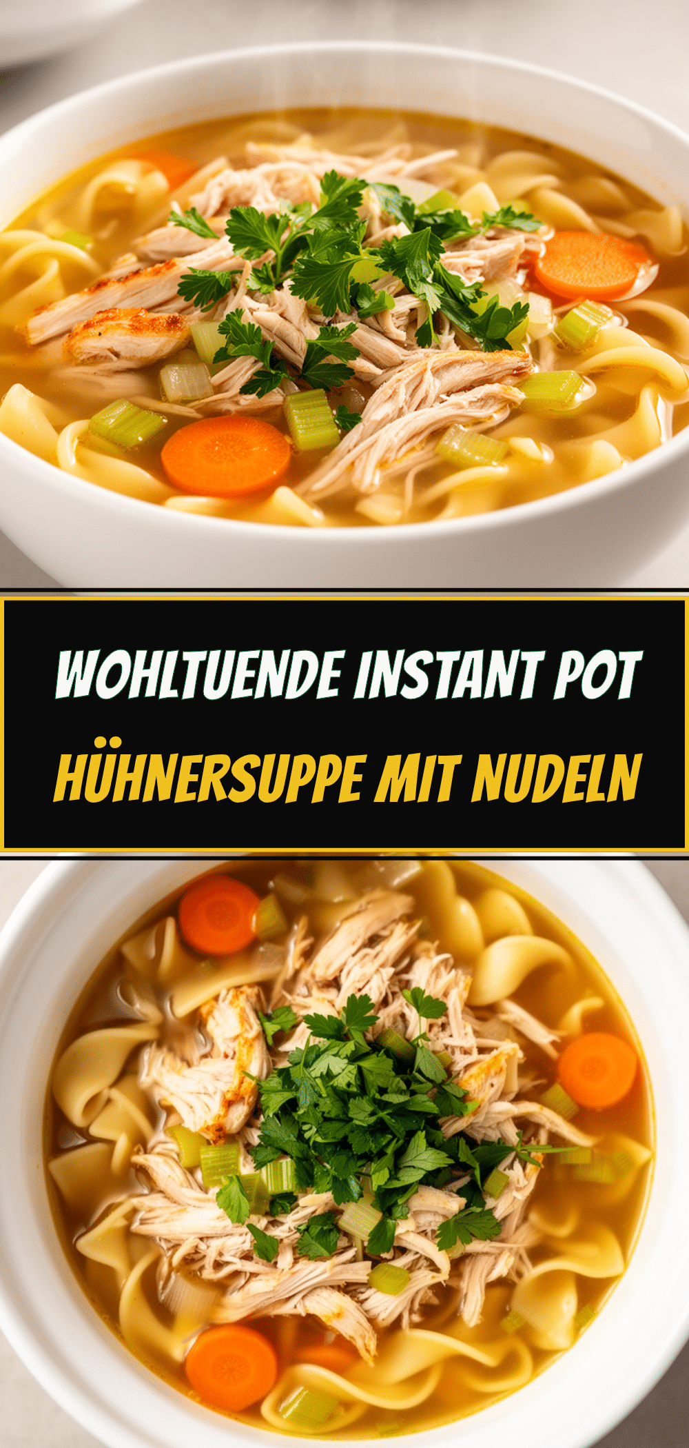 Instant Pot Hühnersuppe: 5-Minuten Selbstgemacht 5 Instant Pot Hühnersuppe recipe