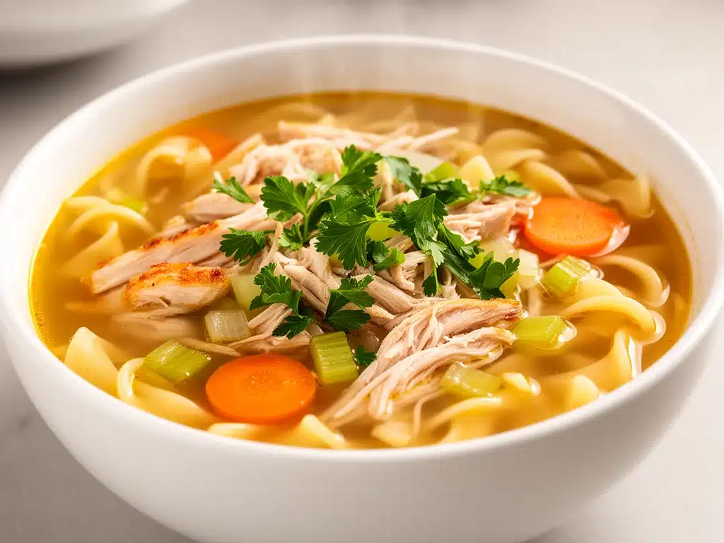 Instant Pot Hühnersuppe - featured image