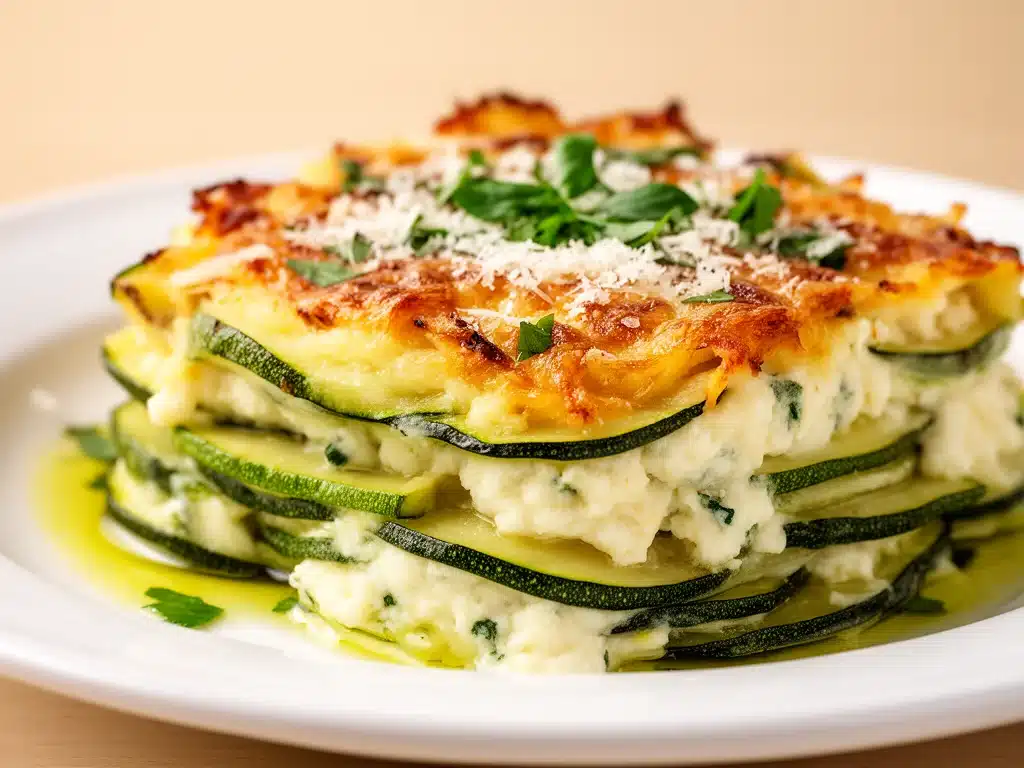 Keto Zucchini Lasagne - featured image