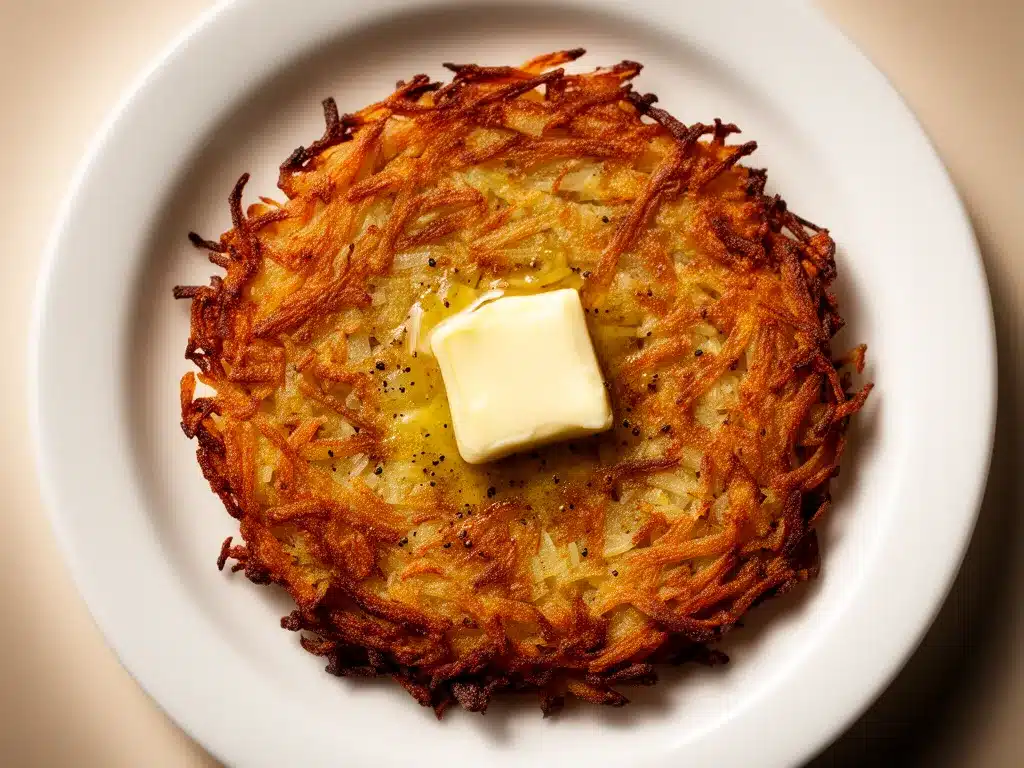 Knusprige Kartoffelrösti: Das beste Rezept für Abendessen 4 Knusprige Kartoffelrösti preparation steps