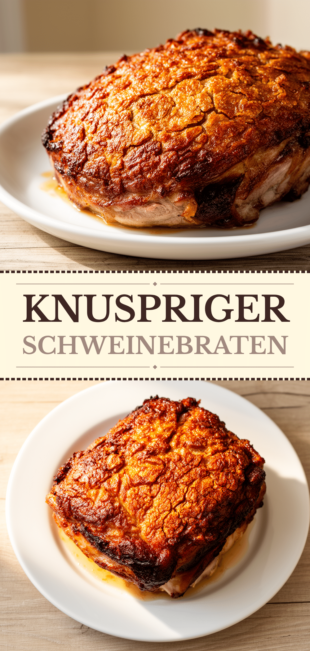 Knuspriger Schweinebraten: 3 Schritte für goldbraune Kruste 5 knuspriger Schweinebraten recipe