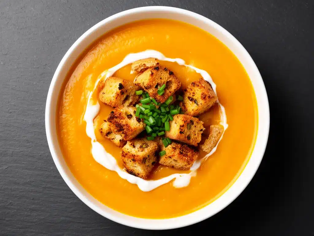 Kürbissuppe Cremig: 3 Zutaten in 20 Min 4 Kürbissuppe Cremig preparation steps