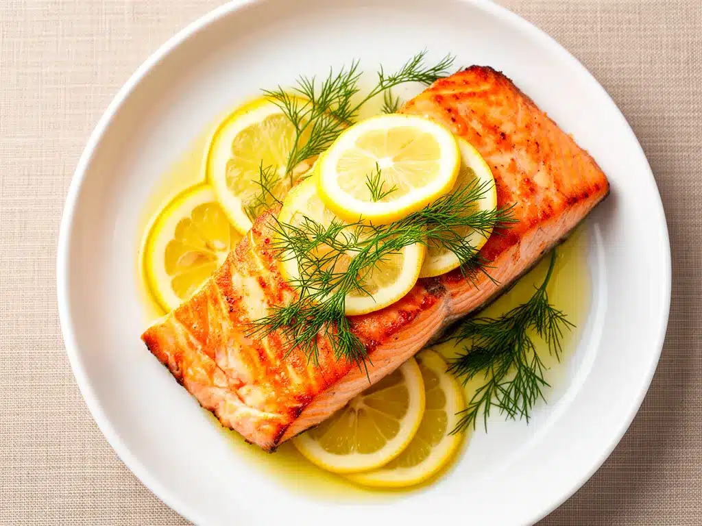 Ofenlachs mit Zitrone & Dill: 20 Min. einfach 4 Ofenlachs mit Zitrone und Dill preparation steps
