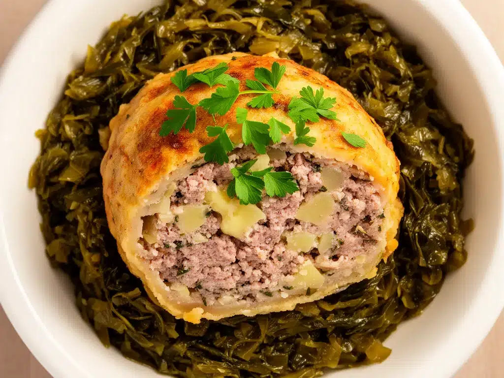 Pfälzer Saumagen: Einfachstes Rezept mit Sauerkraut 4 Pfälzer Saumagen preparation steps