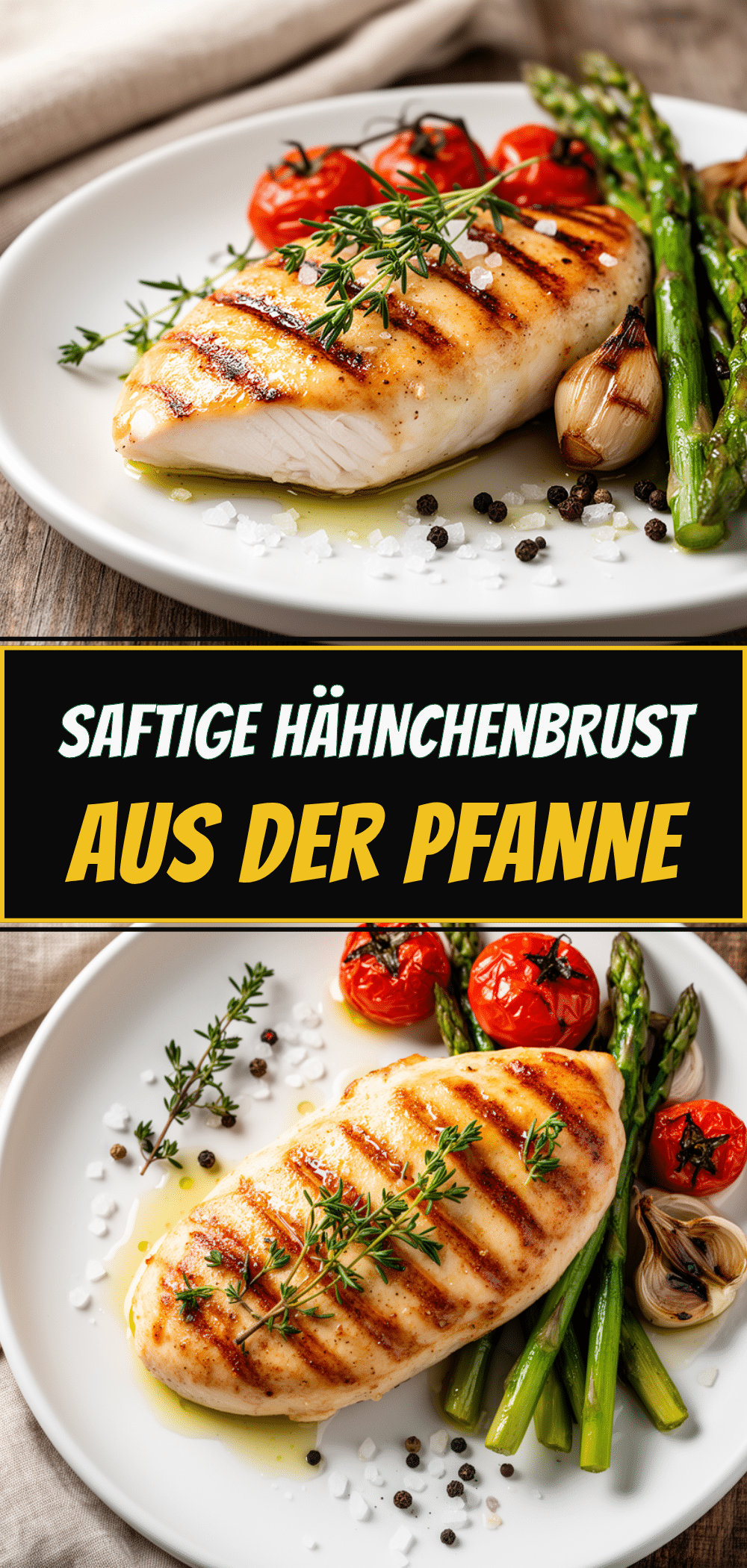 Saftige Hähnchenbrust in der Pfanne: 20 Min 5 saftige Hähnchenbrust in der Pfanne recipe