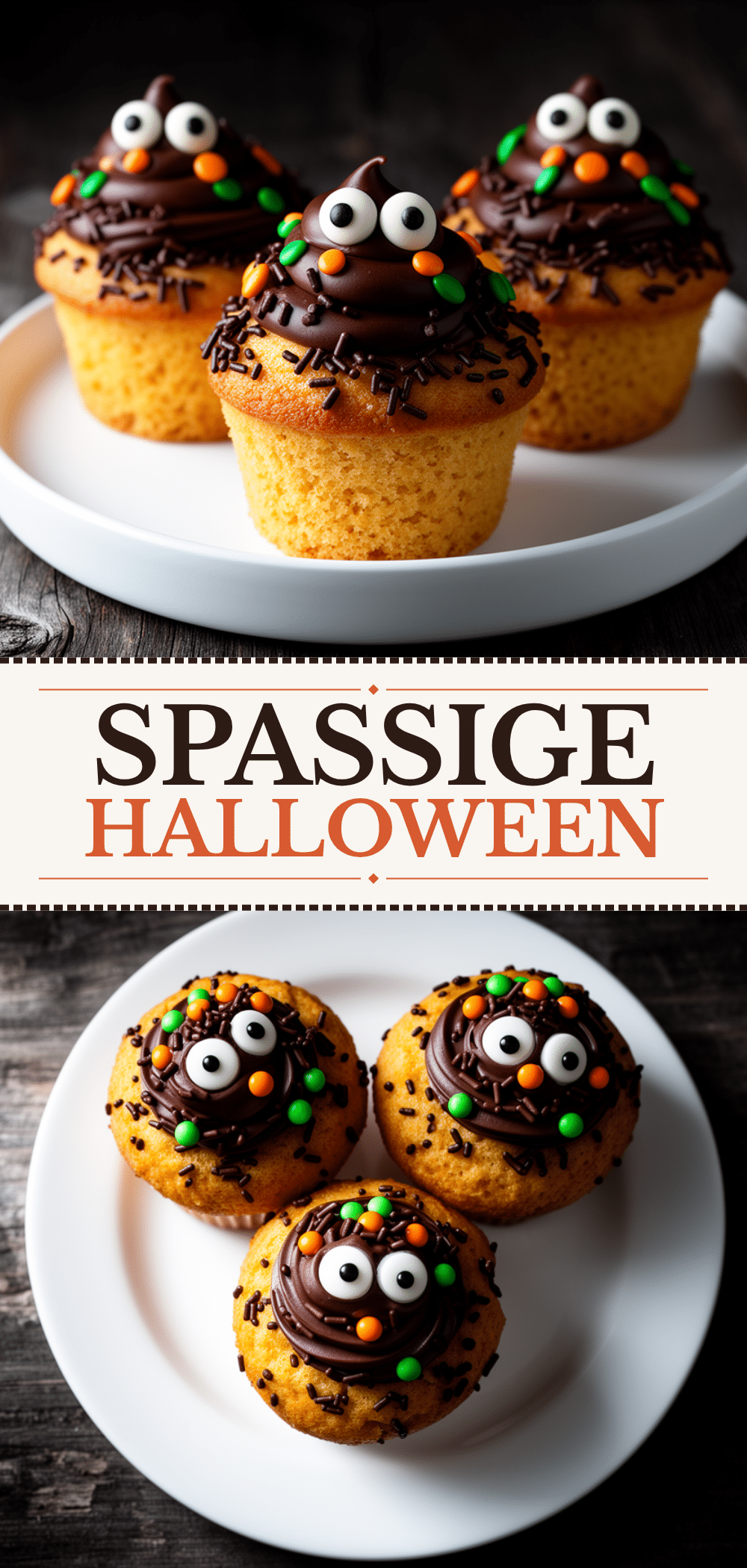 Spukige Halloween Muffins: Easy & Fertig in 20 Min 5 spukige Halloween Muffins recipe