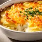 Ultra-Cremiges Kartoffelgratin mit Käse - featured image