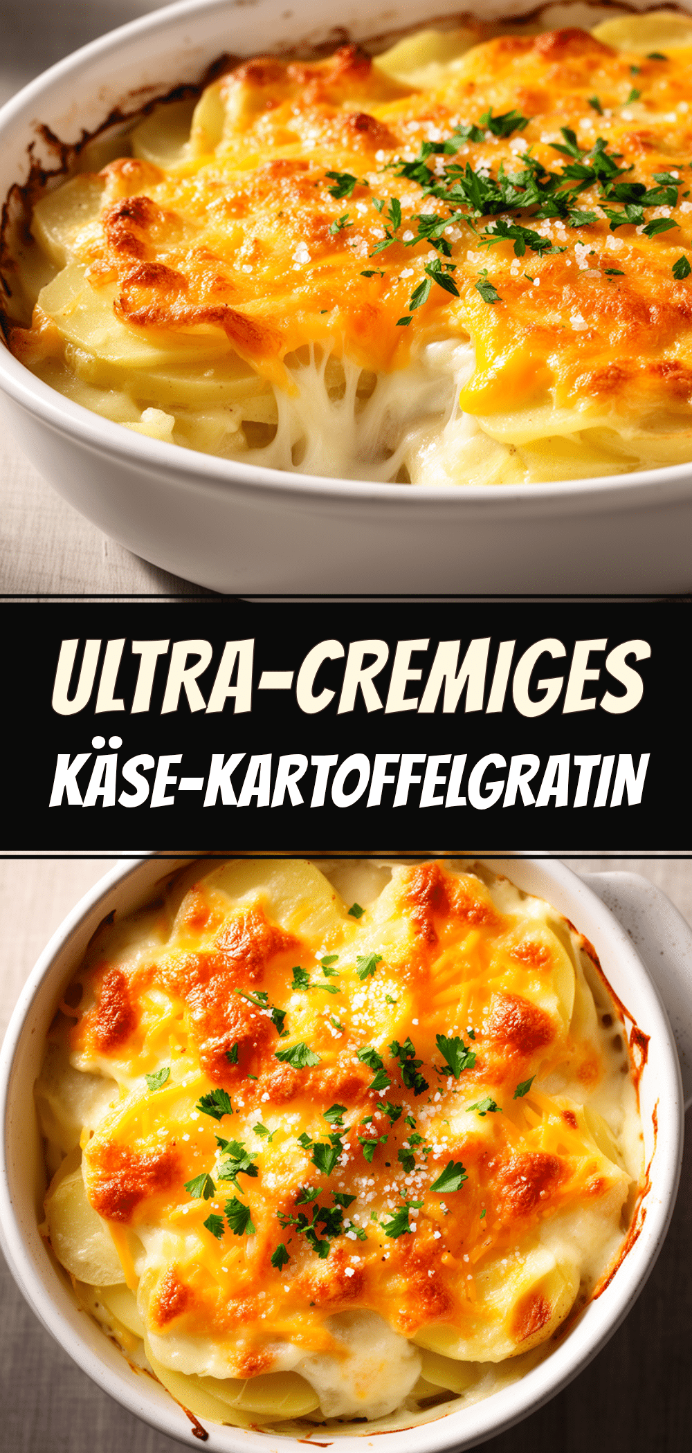 Ultra-Cremiges Kartoffelgratin mit Käse: Das beste 3-Zutaten-Rezept 5 Ultra-Cremiges Kartoffelgratin mit Käse recipe
