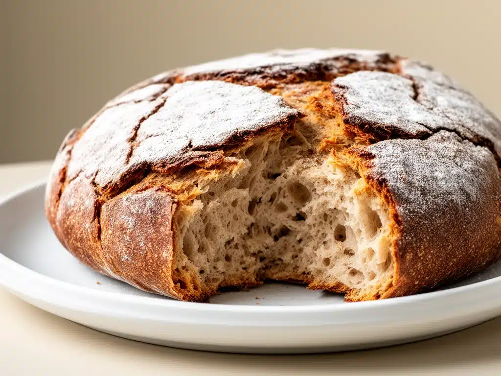 Weiches Vollkornbrot ohne Kneten - featured image
