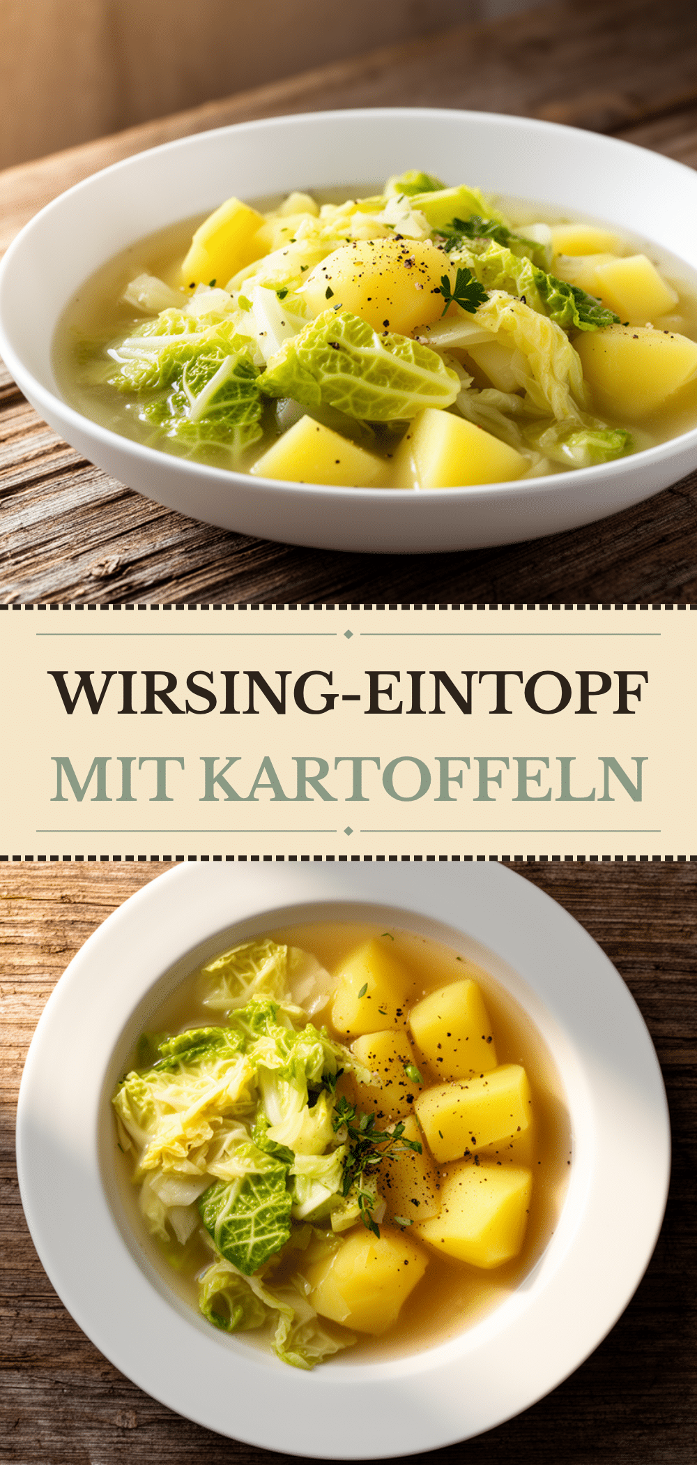 Wirsing-Eintopf mit Kartoffeln: Das perfekte 30-Minuten-Rezept 5 Wirsing-Eintopf mit Kartoffeln recipe