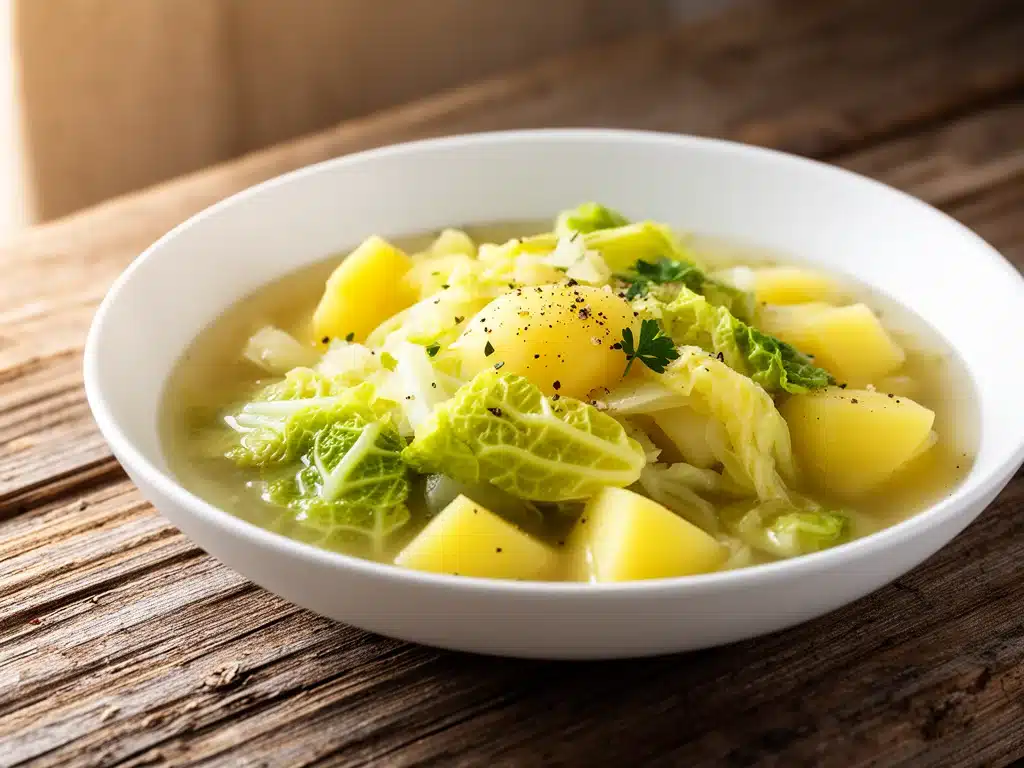 Wirsing-Eintopf mit Kartoffeln - featured image