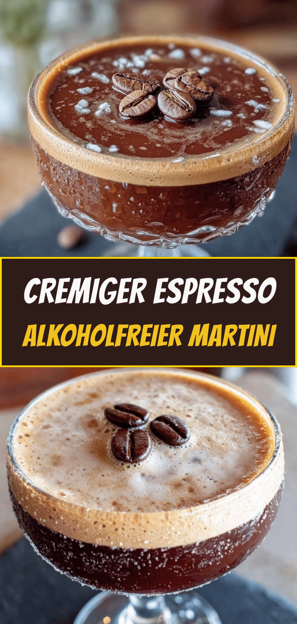 Cremiger alkoholfreier Espresso Martini: Der einfachste Cocktail 5 alkoholfreier Espresso Martini recipe