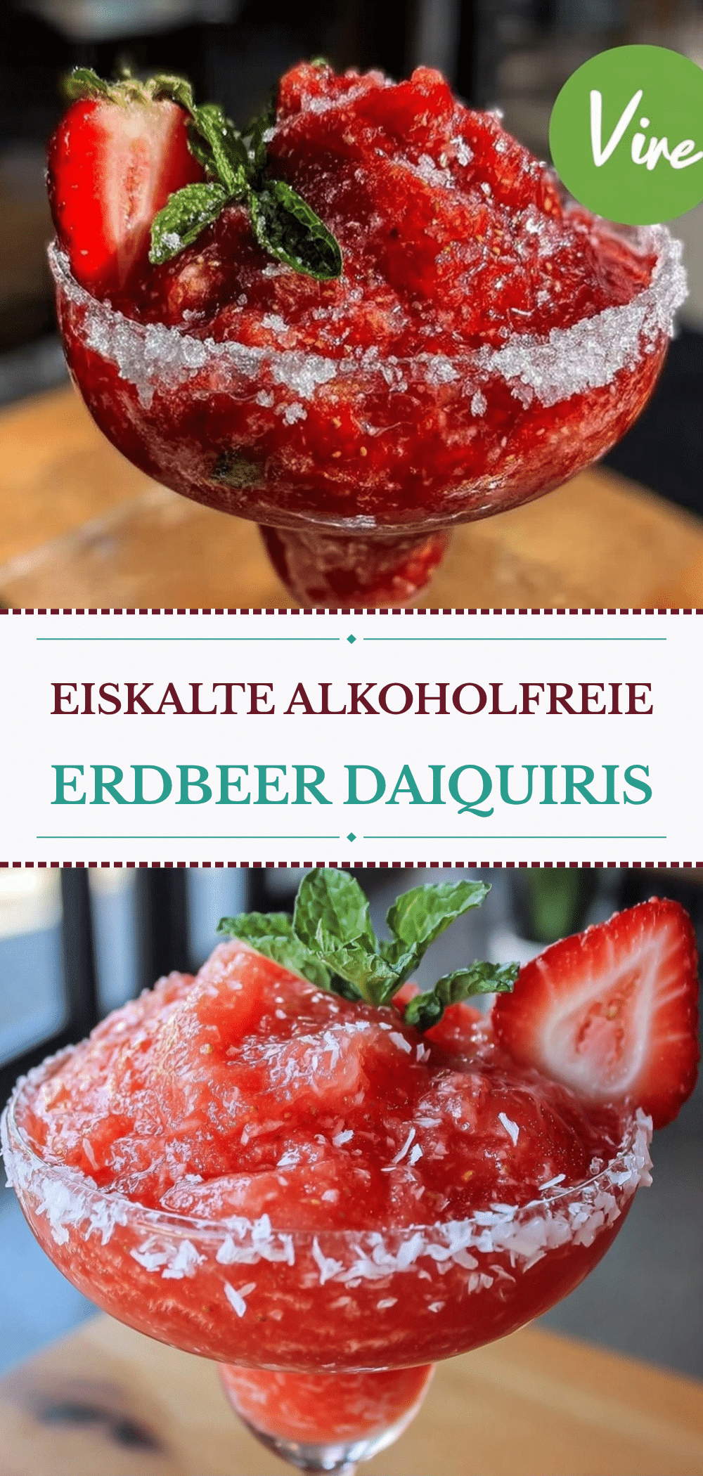 Alkoholfreier Frozen Erdbeer Daiquiri: Einfach & Frisch 5 alkoholfreier Frozen Erdbeer Daiquiri recipe