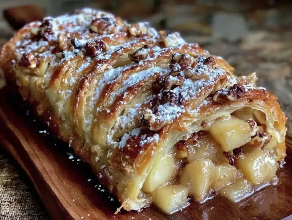 Apfel-Walnuss Strudel - featured image
