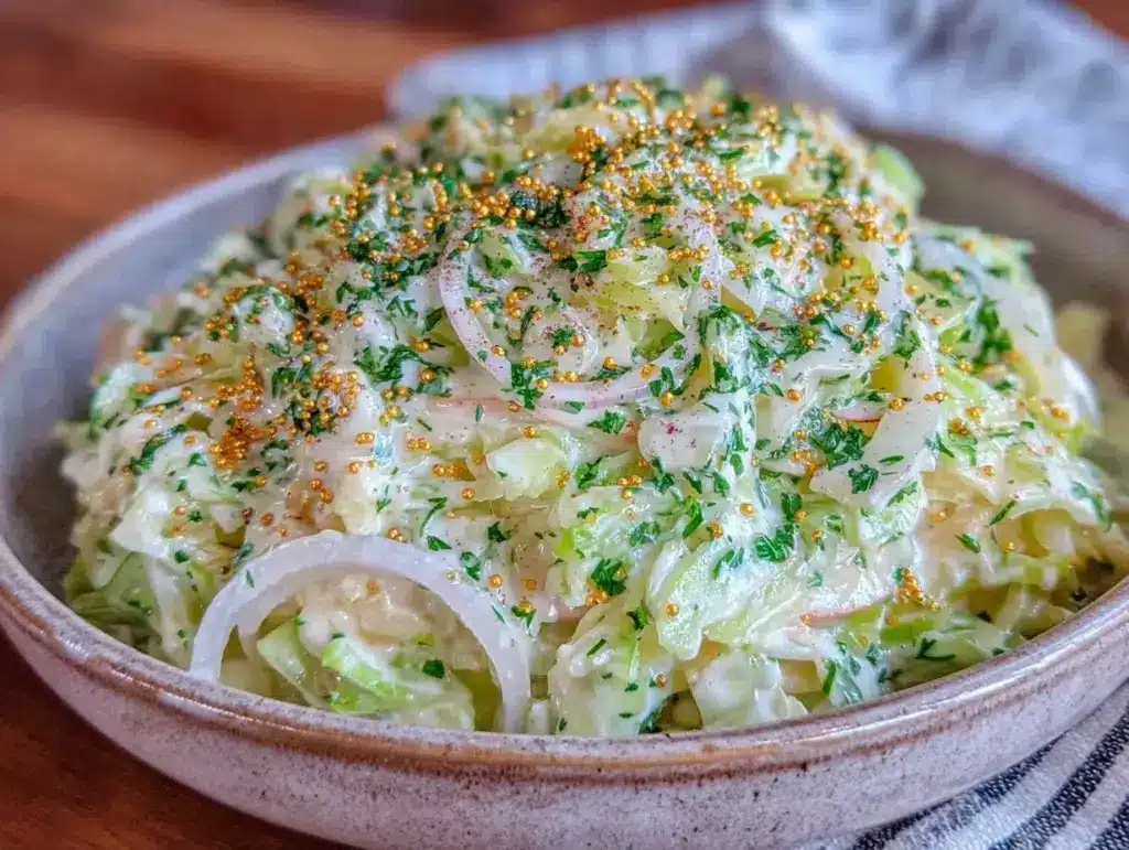 Startseite 6 Bayerischer Krautsalat mit Apfel - featured image