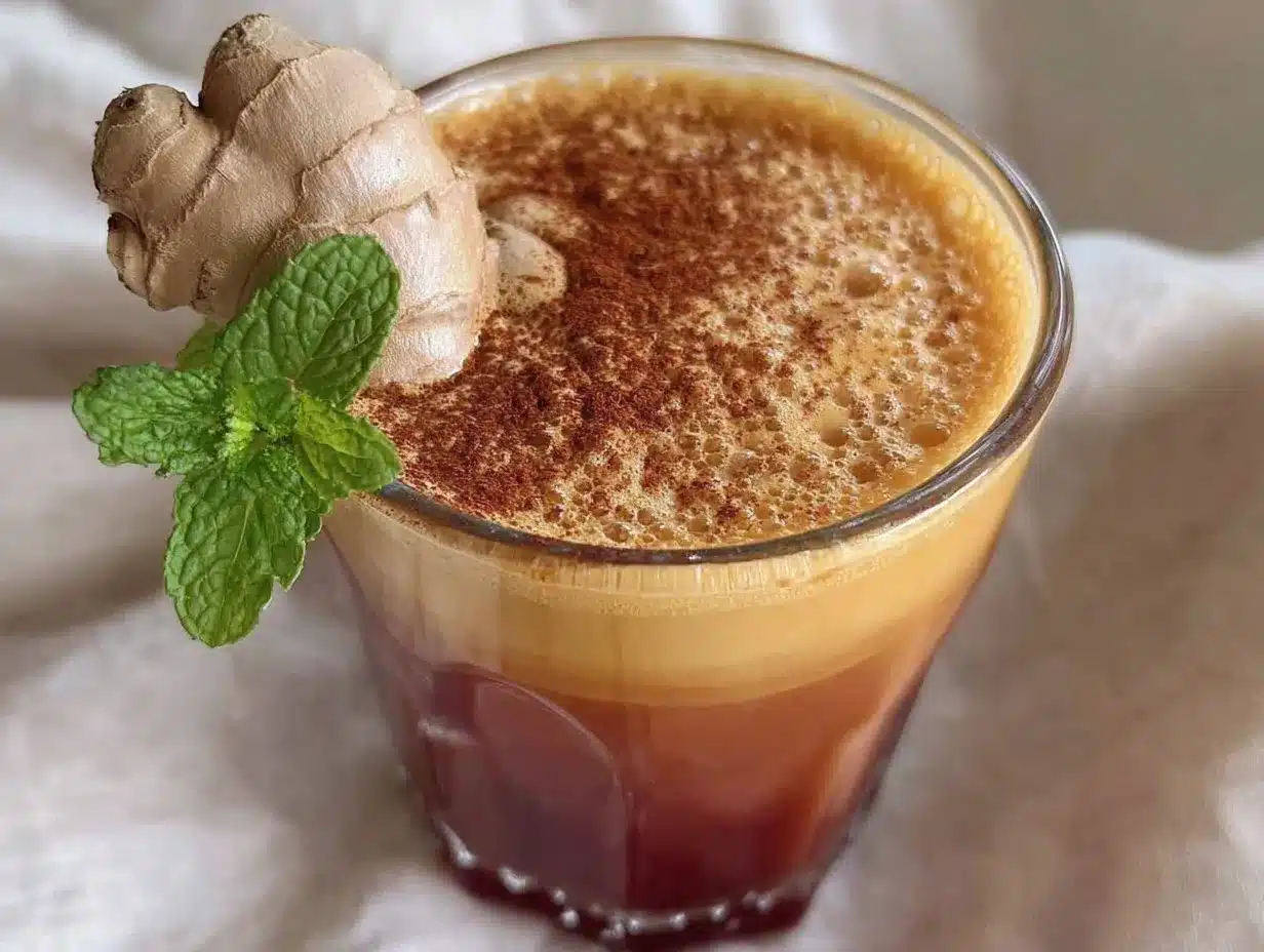 Cremiger Kürbis-Ingwer Smoothie: 4 Zutaten, kein Scheitern 4 cremiger Kürbis-Ingwer Smoothie preparation steps