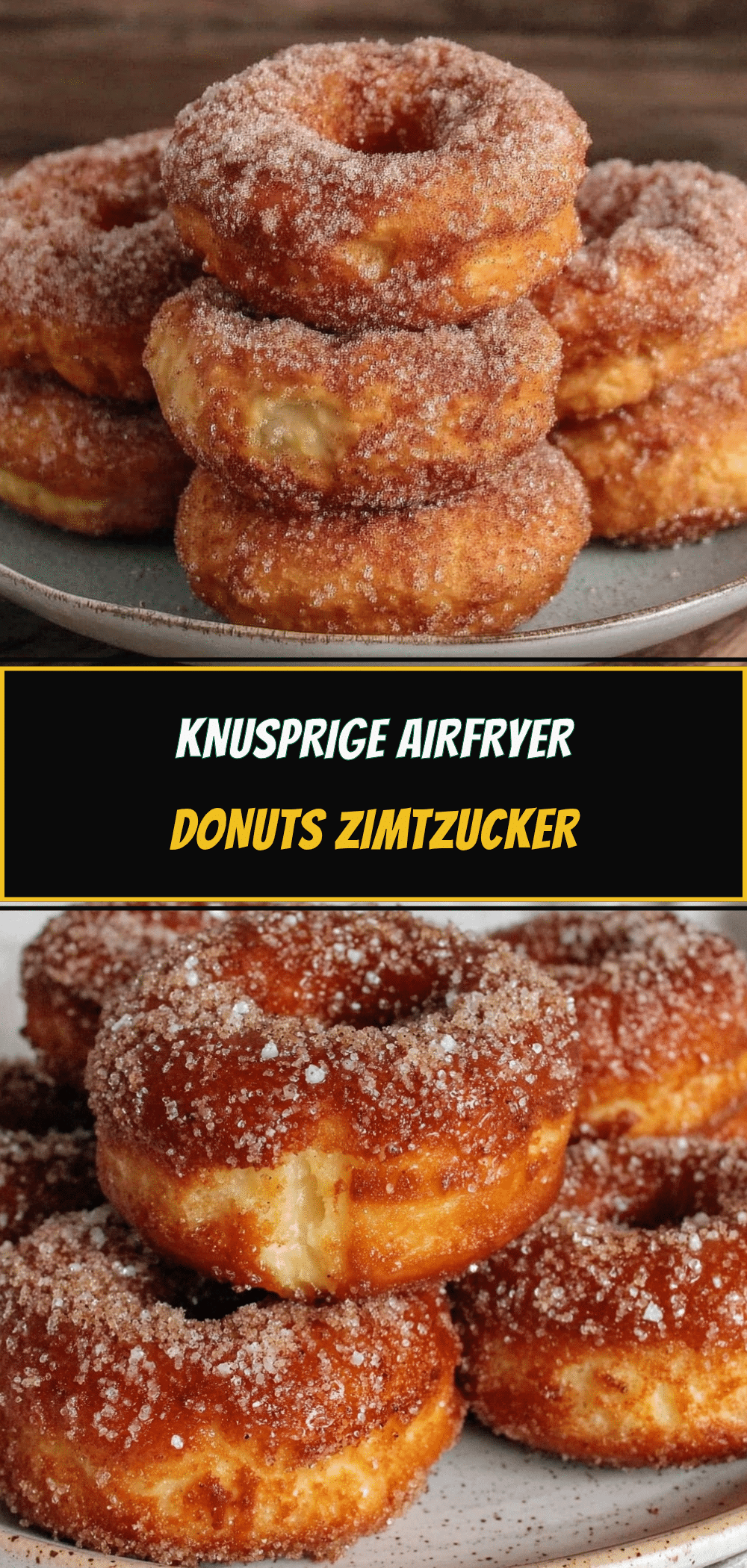 Einfache Airfryer Donuts: Perfekt & Zimtzucker 5 einfache Airfryer Donuts recipe