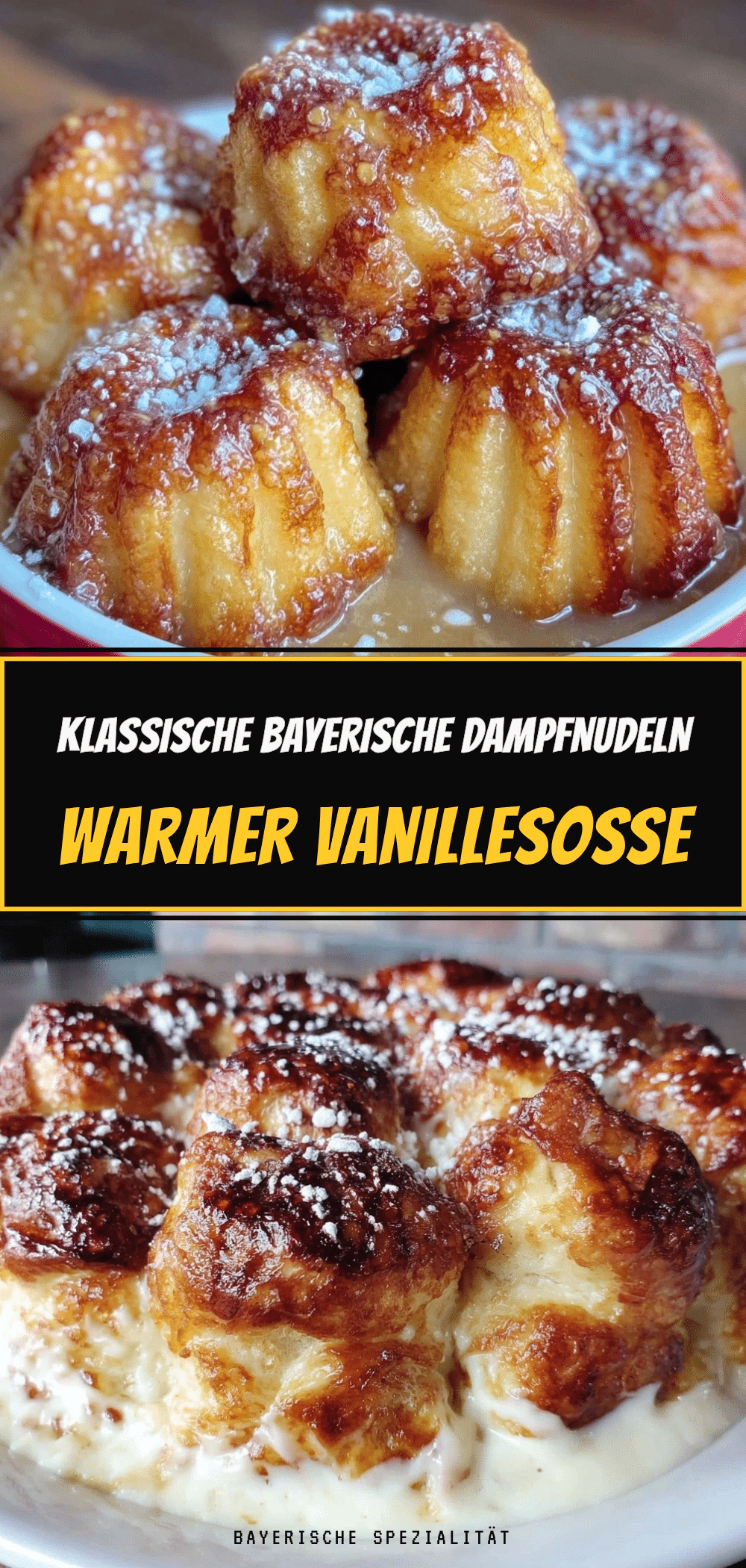 Einfache Bayerische Dampfnudeln: So gut, dass du nichts falsch machen kannst 5 Einfache Bayerische Dampfnudeln recipe